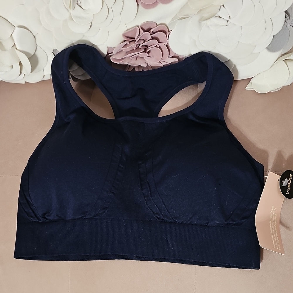 Navy Blue Sports Bra NEW